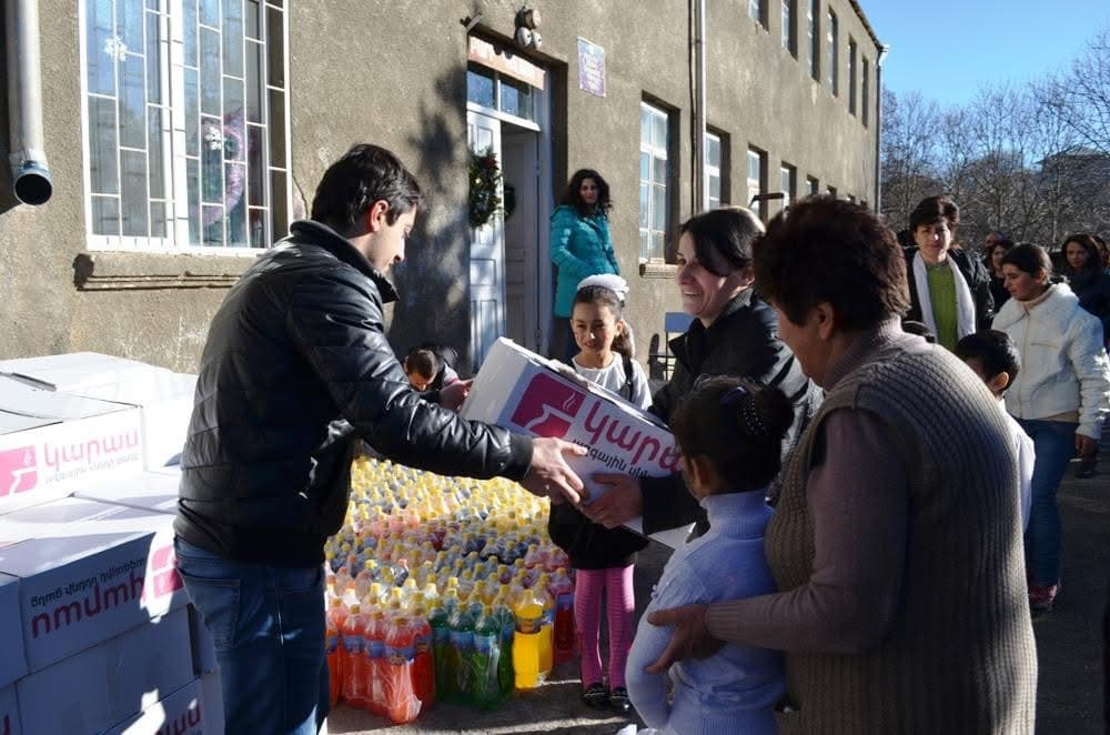 «Կարաս» ազգային սննդի ցանցը միշտ հայրենիքի կողքին